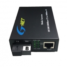 Bộ chuyển đổi quang điện 1 sợi quang 10/100 Converter G-Net HHD-110G-60A/B