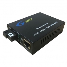 Bộ chuyển đổi quang điện 1 sợi quang 10/100/1000 Converter G-Net HHD-210G-60A/B