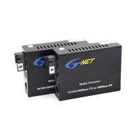 BỘ CHUYỂN ĐỔI QUANG ĐIỆN GNET GIGABIT HHD-210G-20A/B, CONVERTER QUANG HHD-210G-20 1 SỢI QUANG 10/100/1000MBPS