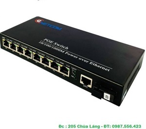 Bộ chuyển đổi quang điện POE GNC-6109GE-20