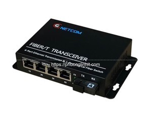 Bộ chuyển đổi quang điện POE GNC-6104FE-25