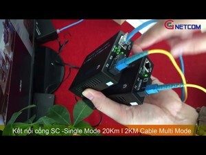Bộ chuyển đổi quang điện1 sợi GNC-2111S-20A/B