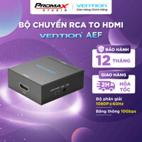 Bộ Chuyển Đổi RCA to HDMI VENTION AEF (HDMI1.3, 1080p@60Hz, 10Gbps)