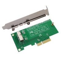 Bộ chuyển đổi riser card sang pci express pcie pci-e x4 cho apple 2013 2014 2014 cho macbook air a1465 a1466 mac pro md878 me253 m.2 ssd