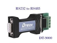 Bộ chuyển đổi RS232 sang RS485 DTECH DT-9000 cho máy tính, PLC, HMI
