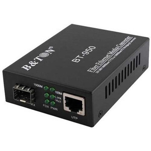 Bộ chuyển đổi SFP Quang 8x100M + 1 FE SFP slots B&TON BT-918SFP-FE