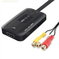 Bộ chuyển đổi SHOEEMPORIUM AV sang HDMI Cáp HDMI RCA sang HDMI Cáp AV / RCA sang HDMI HD Cáp liên kết Bộ chuyển đổi HDMI đa năng độ phân giải cao