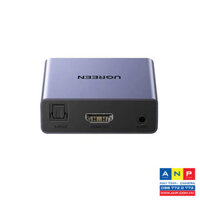 Bộ chuyển đổi tách âm thanh HDMI ra HDMI kèm Audio 3.5mm và Optical (SPDIF) Ugreen 60649 cao cấp