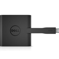 Bộ Chuyển Đổi Tín Hiệu Dell DA200 Adapter USB Type-C to HDMI/ VGA/ Ethernet/ USB 3.0