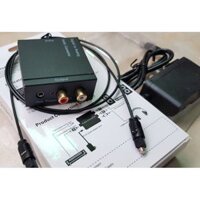 Bộ chuyển đổi tín hiệu từ chân cap quang optical/coaxial sang audio 3.5/ 2 đầu AV