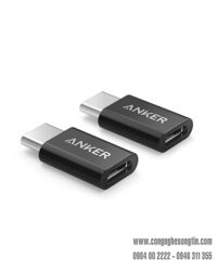 Bộ Chuyển Đổi từ Micro USB ra USB-C Anker, 2 bộ - B8174