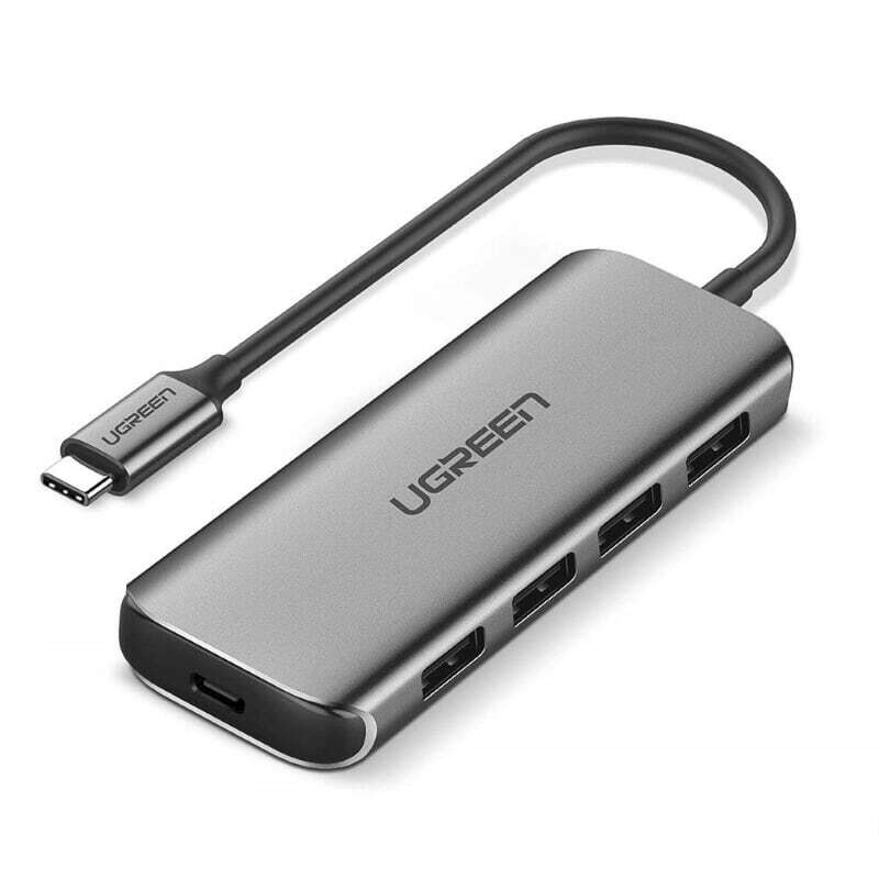 Bộ chuyển đổi Type-C sang 4 USB 3.0 Ugreen 50312