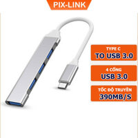 Bộ chuyển đổi TYPE-C sang USB 3.0, cáp chuyển đổi Type-c sang 4 cổng USB tốc độ cao - Hàng chính hãng Hàng nhập khẩu