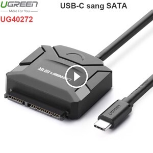 Bộ chuyển đổi USB 3.0 chuẩn C sang SATA cho MacBook Ugreen 40272 1m