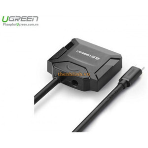 Bộ chuyển đổi USB 3.0 chuẩn C sang SATA cho MacBook Ugreen 40272 1m