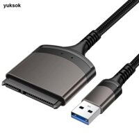 Bộ chuyển đổi USB 3.0 sang Serial Ata Bộ chuyển đổi dữ liệu 2,5 inch Bộ chuyển đổi nguồn Cáp dễ sử dụng cho máy tính xách tay / ROM