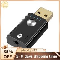 Bộ chuyển đổi USB Bluetooth 5.0 không dây 4 trong 1 cao cấp Jack cắm 3,5 mm AUX BT Bộ thu âm thanh cho TV ô tô Bộ chuyển đổi âm thanh nổi