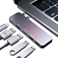 Bộ chuyển đổi USB C cho MacBook Pro / Air Multiport USB C Hub với 4K HDMI Thunderbolt 3 / 4 Docking Station