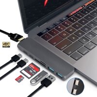 Bộ Chuyển Đổi USB C Sang 4K HDMI USB 3.0 Thunderbolt 3 TF SD Cho MacBook Pro Air 13 15 16 inch touch bar / touch id 2020 A2179 A2159 A2141 A1932 2018 2019