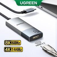 Bộ chuyển đổi USB-C sang HDMI 8K 60Hz UGREEN, Hỗ trợ HDCP 2.3, HDR, 48Gbps, Áp dụng cho Macbook Air, Macbook pro, Dell XPS13, Asus Zenbook Flips