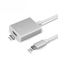 Bộ chuyển đổi USB C sang HDMI Type-C, thích hợp cho MacBook Pro / Air iPad, trạm nối tùy chọn ba màu