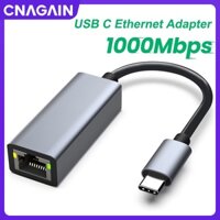 Bộ Chuyển Đổi USB c Sang Ethernet 3 Sang RJ45 Gigabit Ethernet LAN Cho Mac-Book Pro 2019 / 2018 / 2017, Mac-Book Air Và More