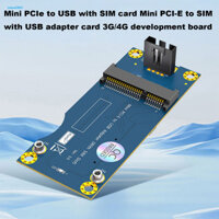 Bộ chuyển đổi Usb Cdma Bộ chuyển đổi bộ đàm bên ngoài Bộ chuyển đổi Mini Pci-e sang Usb để tích hợp không dây 3g / 4g Dễ dàng cài đặt Bộ chuyển đổi bảng phát triển cho đa năng