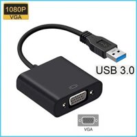 Bộ chuyển đổi USB sang VGA USB 2.0 / 3.0 sang VGA Card Video gắn ngoài Bộ chuyển đổi đa màn hình cho máy tính để bàn Máy tính xách tay Màn hình máy chiếu