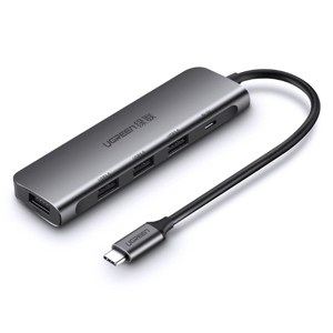Bộ chuyển đổi USB Type C sang 4 USB Ugreen 50979