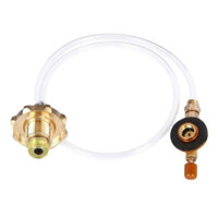 Bộ chuyển đổi van lạm phát QINDAL Chống rò rỉ Đi bộ đường dài Đầu nối van lạm phát cho bình xăng Đầu nối van lạm phát