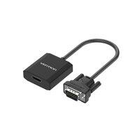 Bộ chuyển đổi VENTION VGA sang HD với Cổng âm thanh Cáp chuyển đổi HD 1080P cho Máy tính xách tay Kết nối TV Máy chiếu 0,15m