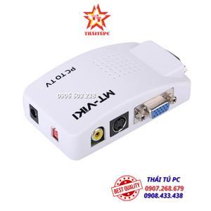Bộ chuyển đổi VGA sang Tivi AV Viki MT-PT01