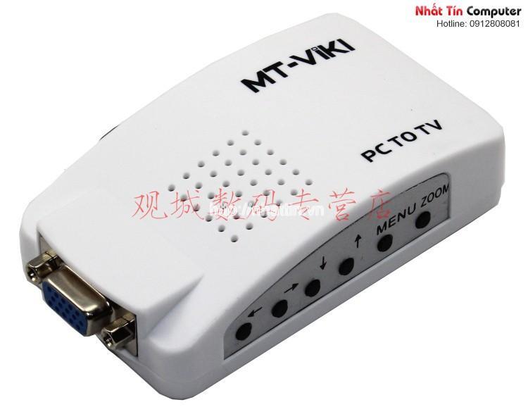 Bộ chuyển đổi VGA sang Tivi AV Viki MT-PT01