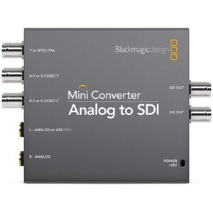 Bộ chuyến đổi Video Blackmagic Mini Converter Analog to SDI 2 – CONVMAAS2