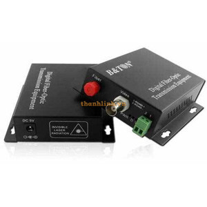 Bộ chuyển đổi Video sang Quang 1 kênh 1080P Bton BT-HD1VF-T/R
