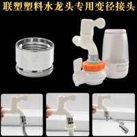 Bộ chuyển đổi vòi nhựa Lesso, bộ lọc giảm tốc, máy lọc nước, máy nước nóng điện, máy sục khí đa năng mở rộng