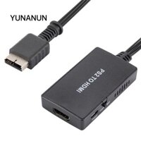 Bộ chuyển đổi YUNAUN PS2 sang HDMI Trò chơi PC chất lượng cao Chế độ hiển thị cáp Full HD cho PS1 / 2 / 3