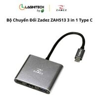 Bộ Chuyển Đổi Zadez ZAH513 3 in 1 Type C