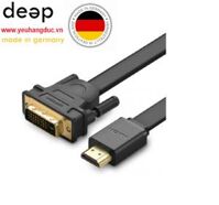Bộ chuyển HDMI sang DVI Ugreen 30138 DEEP13 www.yeuhanduc.vn sẵn sàng cho bạn