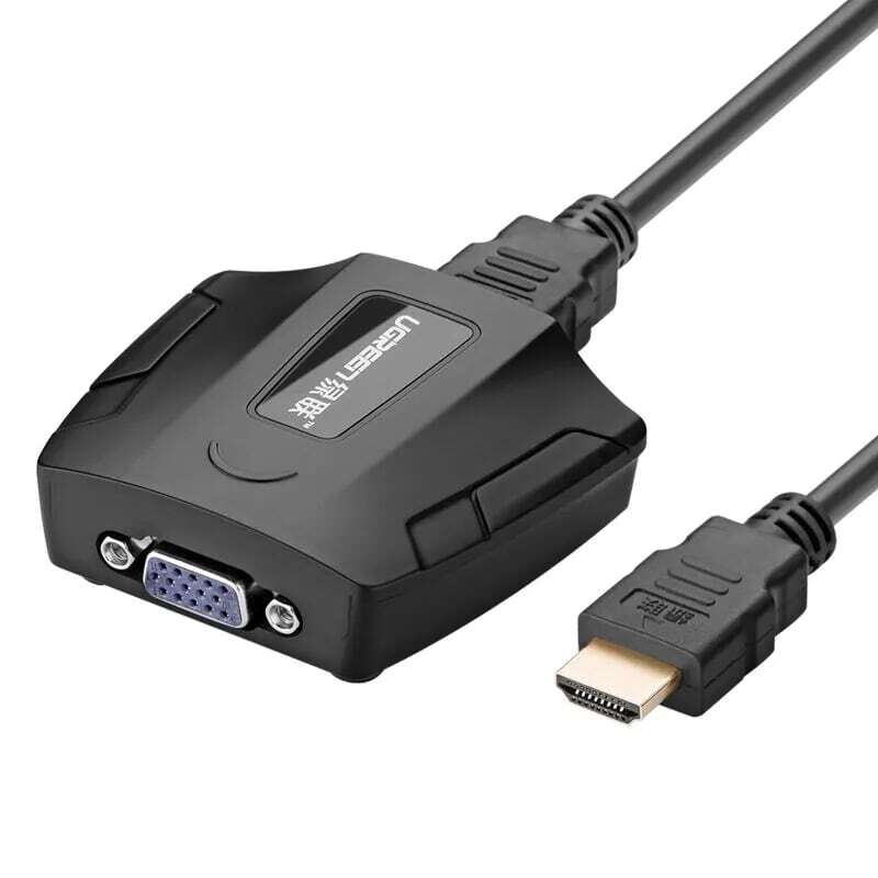 Bộ chuyển HDMI to VGA Audio Ugreen 40227