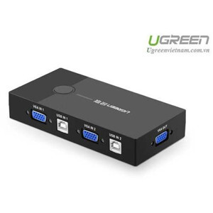 Bộ chuyển KVM 2 PC sang 1 màn hình Ugreen 30357