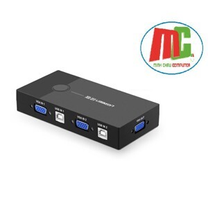 Bộ chuyển KVM 2 PC sang 1 màn hình Ugreen 30357