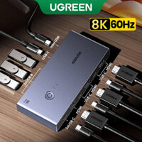 Bộ Chuyển KVM Switch 2.1 Hdmi UGREEN 50744 CM200 15166 CM571 25961 (cho kèm 2 dây usb)