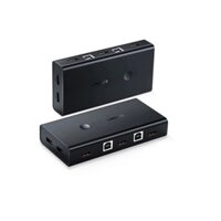 Bộ Chuyển KVM Switch Hdmi 2-1 màu đen UGREEN 50744 CM200