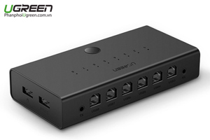 Bộ chuyển mạch 8 máy tính dùng chung 1 bộ phím chuột Ugreen 60102