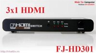 Bộ chuyển mạch HDMI 3 vào 1 ra chính hãng FJGEAR FJ-HD301 cao cấp