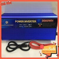 Bộ chuyển nguồn 12v sang 220v MAXIPOWER 3000W giải pháp mất điện không gây ồn, ô nhiễm