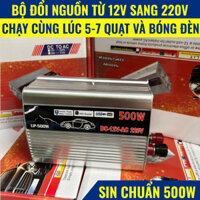 Bộ chuyển nguồn 12v sang 220v -  Bộ kích điện 12v lên 220v Sin chuẩn