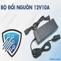 Bộ Chuyển Nguồn 220V Sang 12V-10A Tẩu Ô Tô