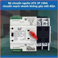 Bộ chuyển nguồn  ATS 2P 100A LW - cầu dao đảo chiều tự động